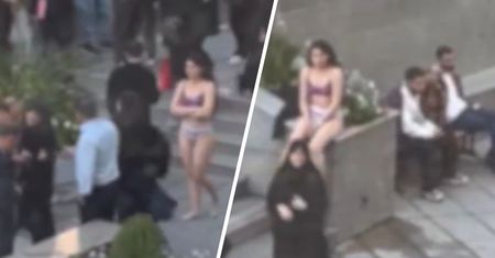 Irańska studentka protestowała w bieliźnie. Została pobita i zatrzymana