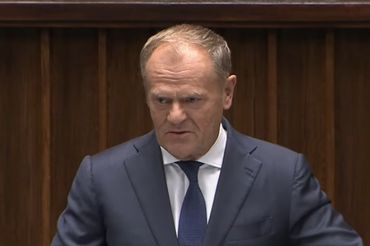 Donald Tusk w Sejmie, fot. kadr z youtube'a