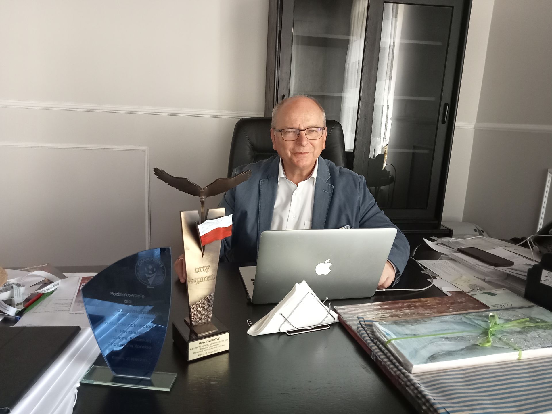 Krzysztof Obratański, bezpartyjny burmistrz Końskich