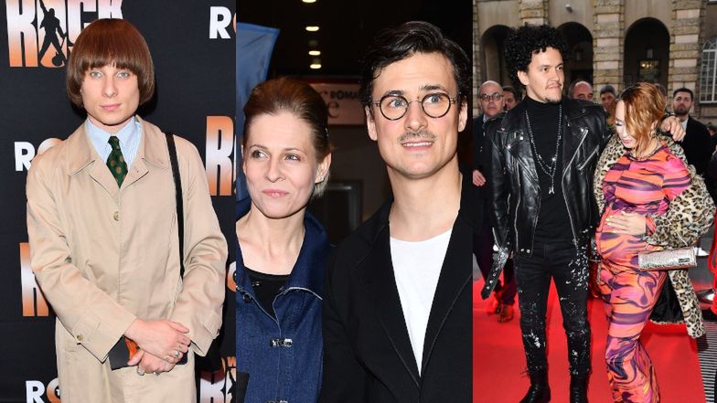 Gwiazdy na premierze musicalu "We will rock you"