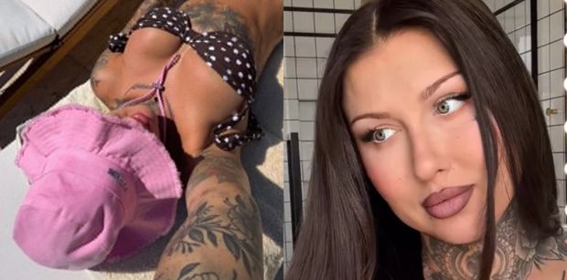 "Bikiniara" Deynn wypoczywa na leżaku po męczącej podróży prywatnym samolotem na Ibizę (FOTO)