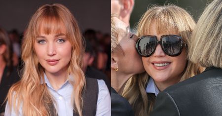 ODMIENIONA Jennifer Lawrence w biurowej stylizacji na pokazie Diora. Przypomina jeszcze siebie?
