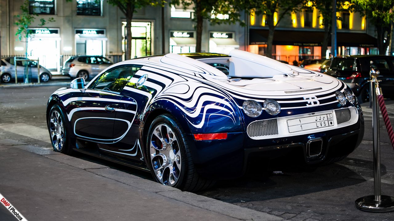 Bugatti Veyron Grand Sport L'or Blanc Pełna rozdzielczość