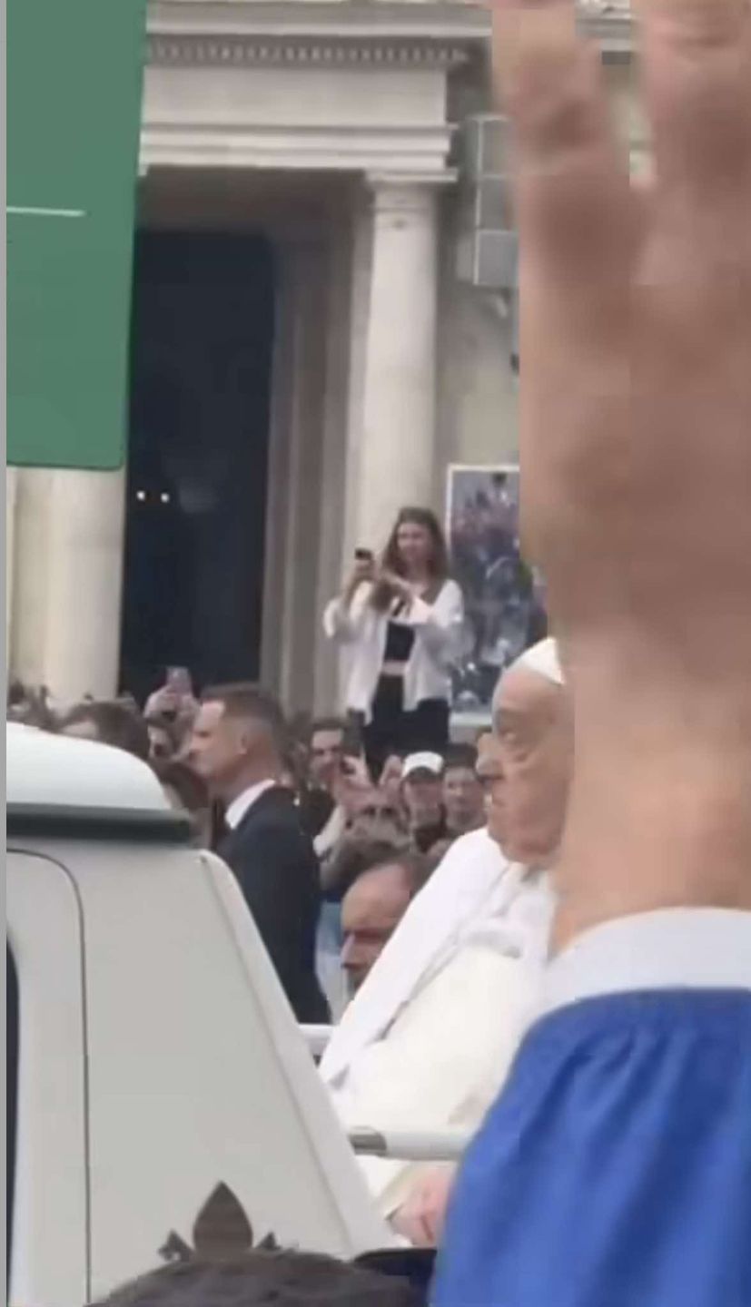 Syn Iwony Pavlović widział papieża Franciszka