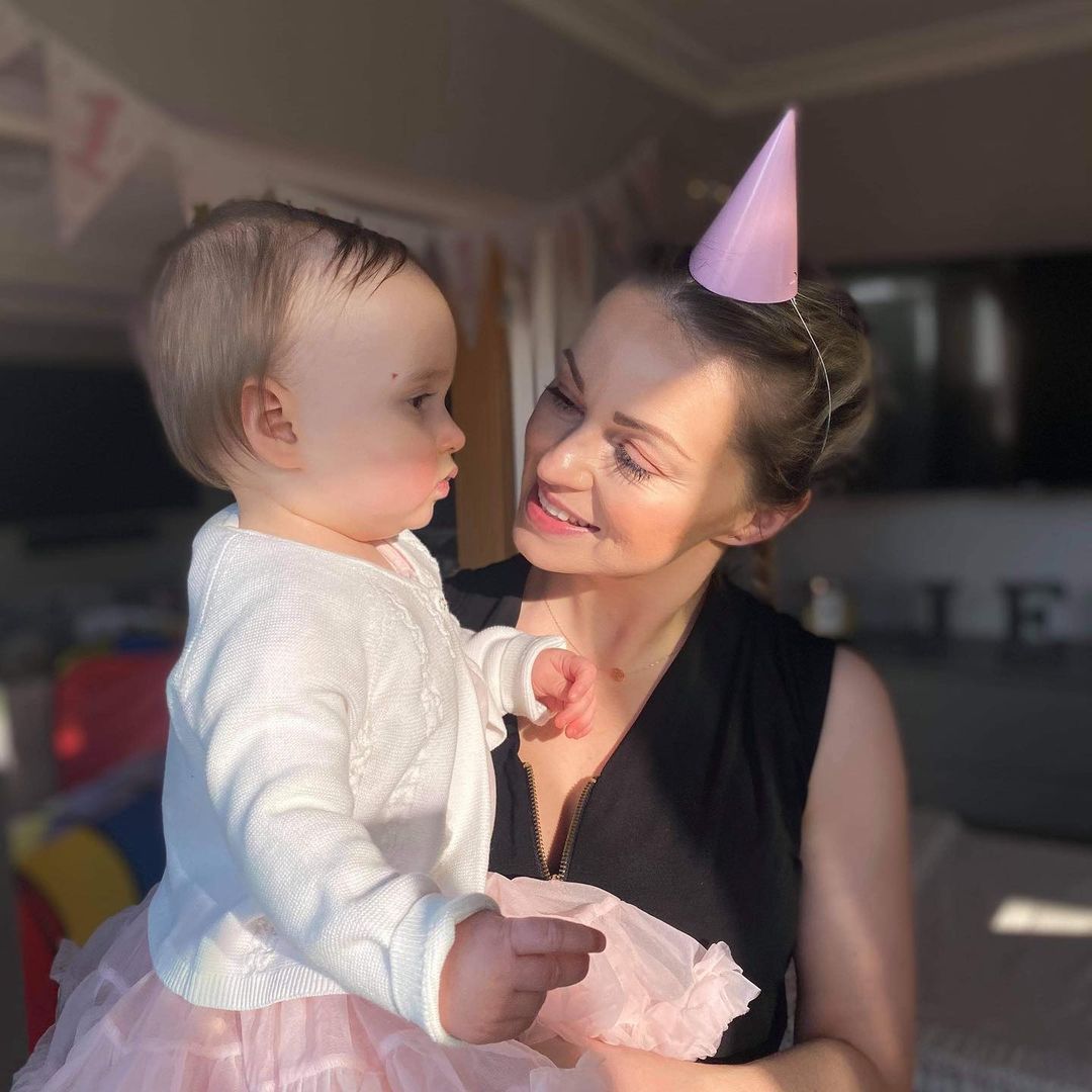 Ola Jordan z córką Ellą