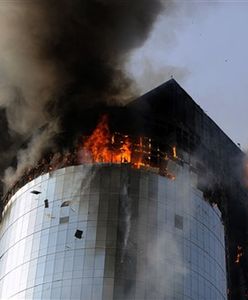 Pożar na 18. piętrze