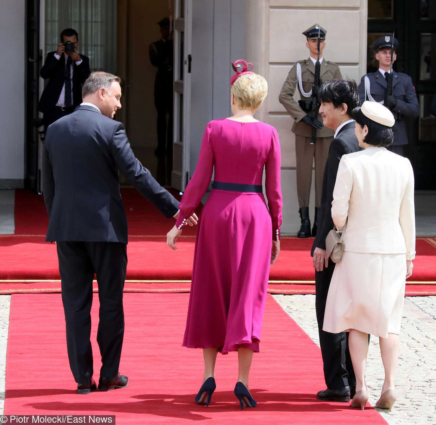 Agata Duda na spotkaniu z japońską parą książęcą