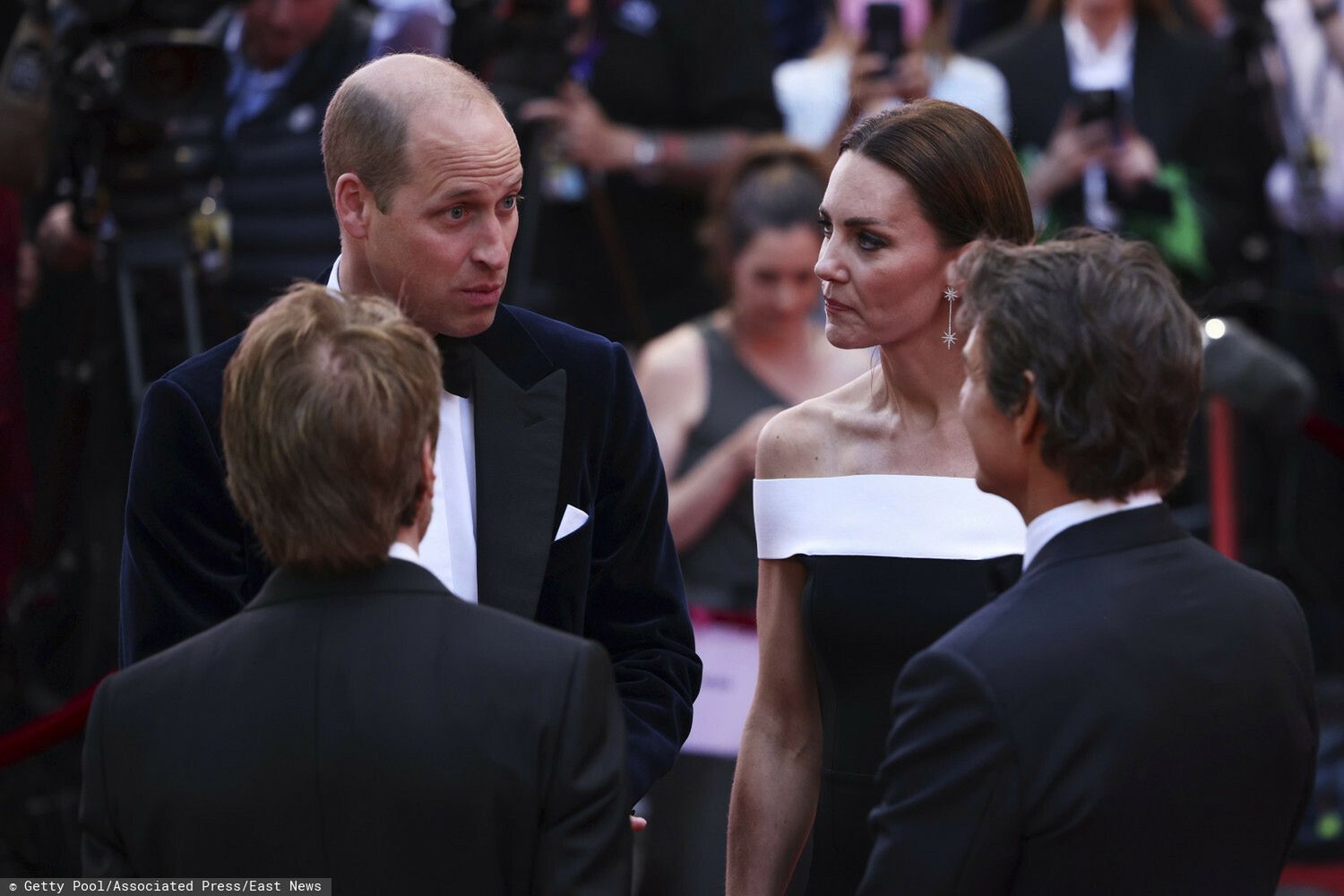 Kate i William na premierze filmu Top Gun: Maverick
