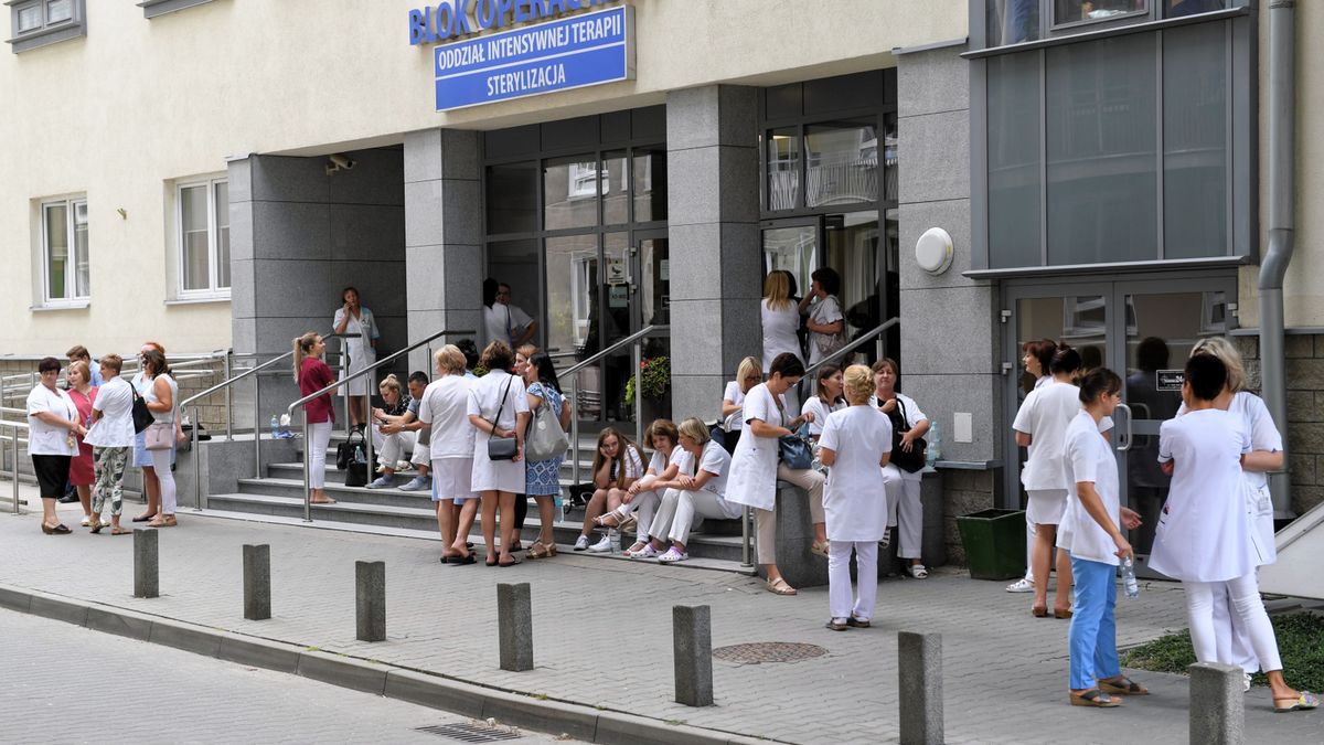Strajk pielęgniarek w Lublinie