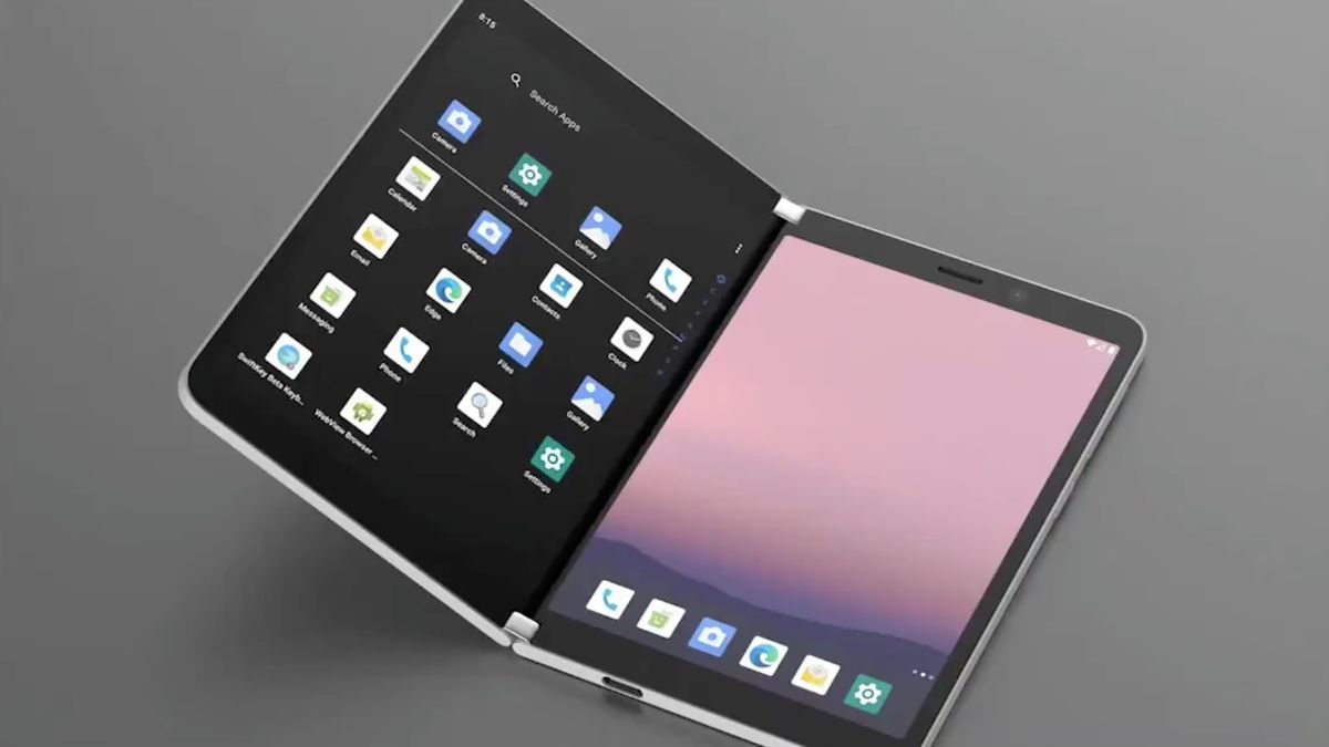 Microsoft Surface Duo: oto interfejs rozkładanego "telefonu" Microsoftu 1