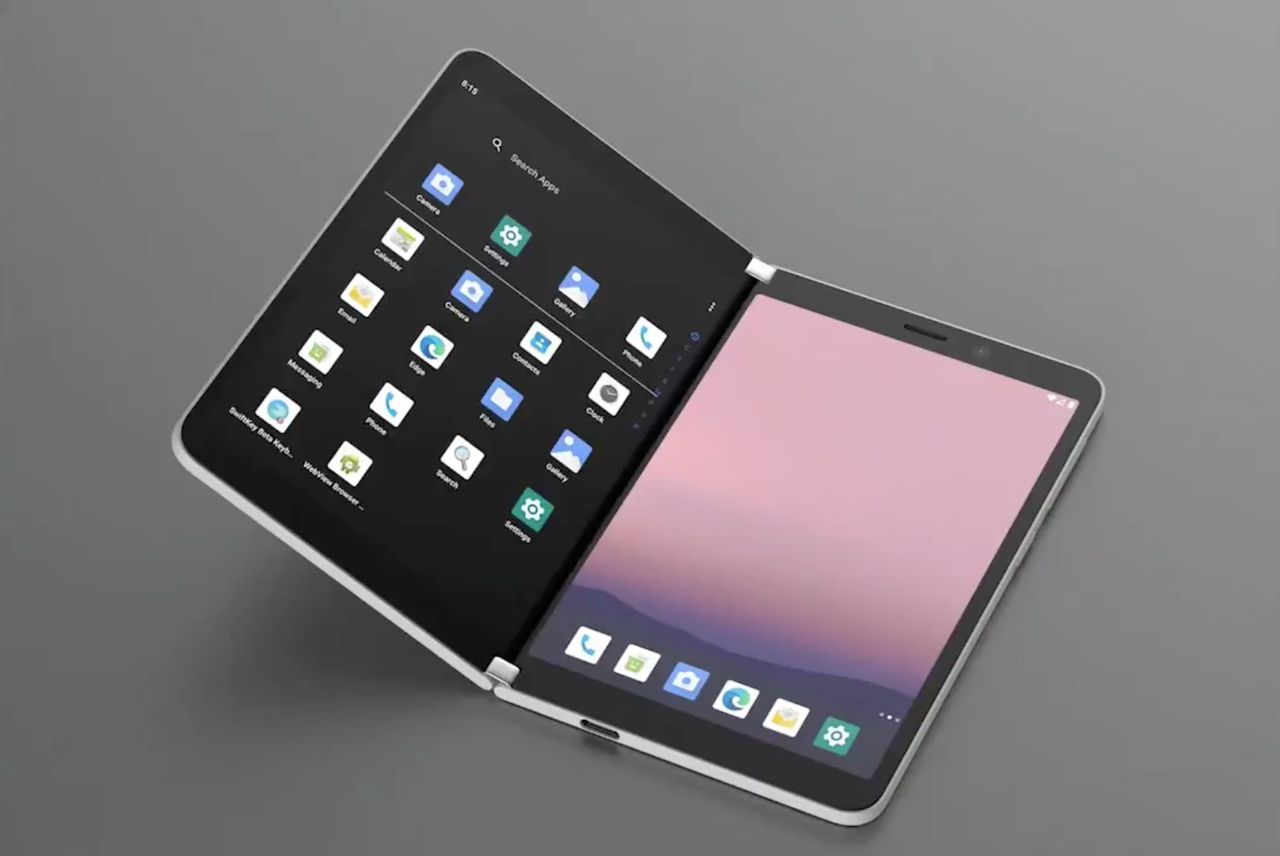 Microsoft Surface Duo: oto interfejs rozkładanego "telefonu" Microsoftu
