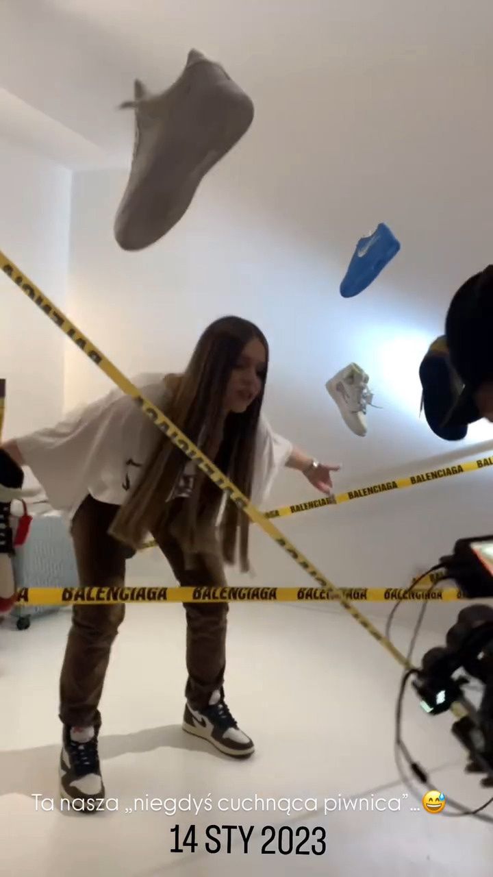Nicol Pniewska udostępniła kadry ze studia nagraniowego