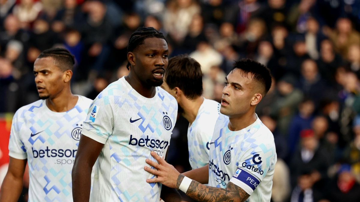 PAP/EPA / Enrico Mattia Del Punta / Piłkarze Interu Mediolan