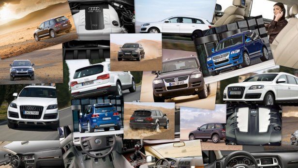 VW Touareg i Audi Q7