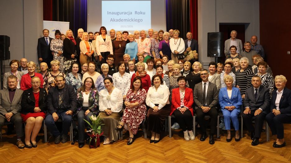 Inauguracja roku akademickiego Uniwersytetu Trzeciego Wieku w Grodzisku Wielkopolskim