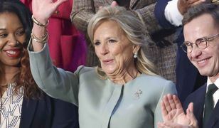 Jill Biden wspiera męża w Kongresie. Spójrzcie tylko na jej stylizację. Słusznie nazywają ją ikoną stylu?