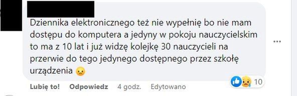 Nauczyciele o swojej pracy