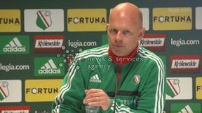 Trener Legii przed meczem ze Śląskiem