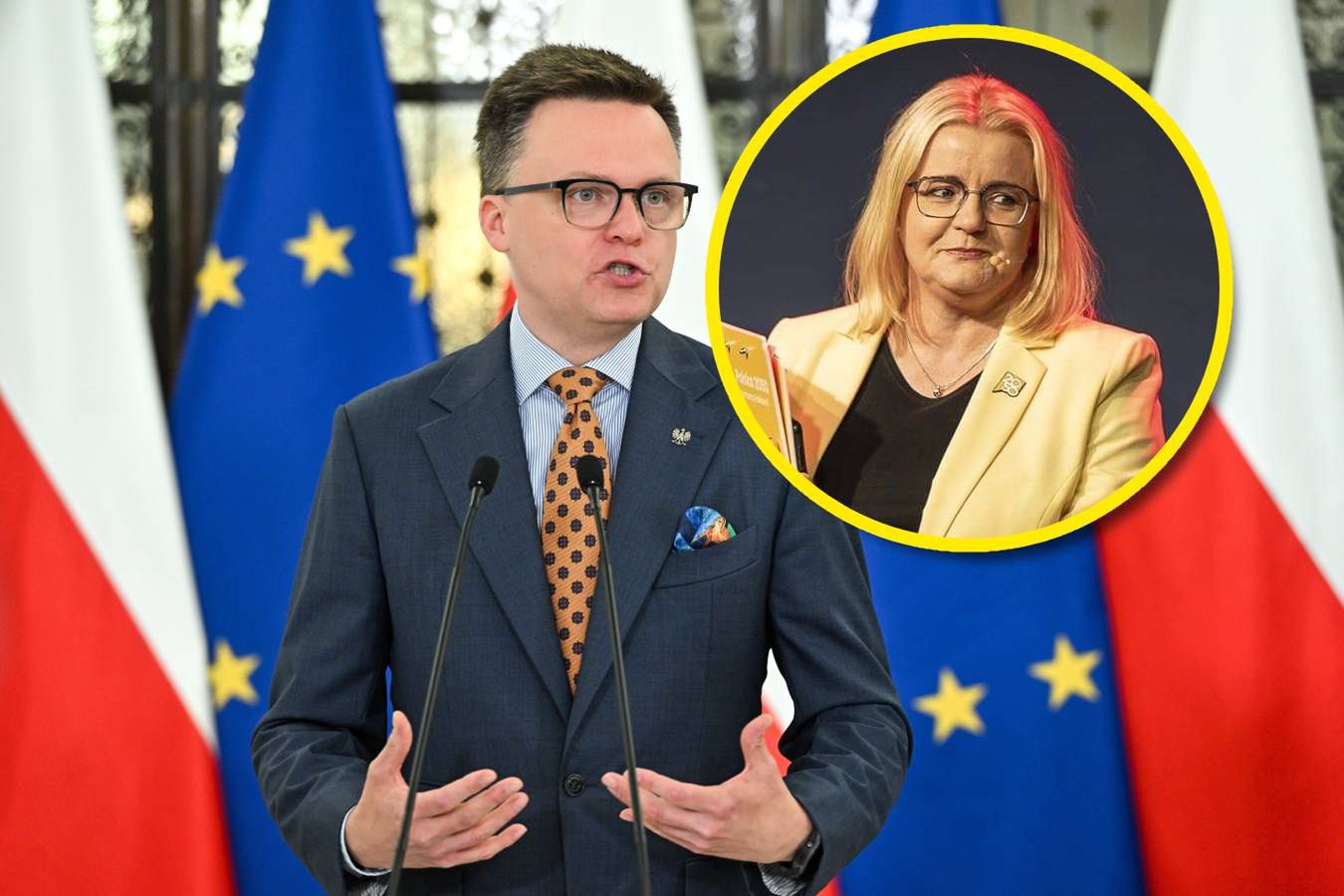 Lider Polski 2050 i była już sekretarz generalna, A. Baranowska