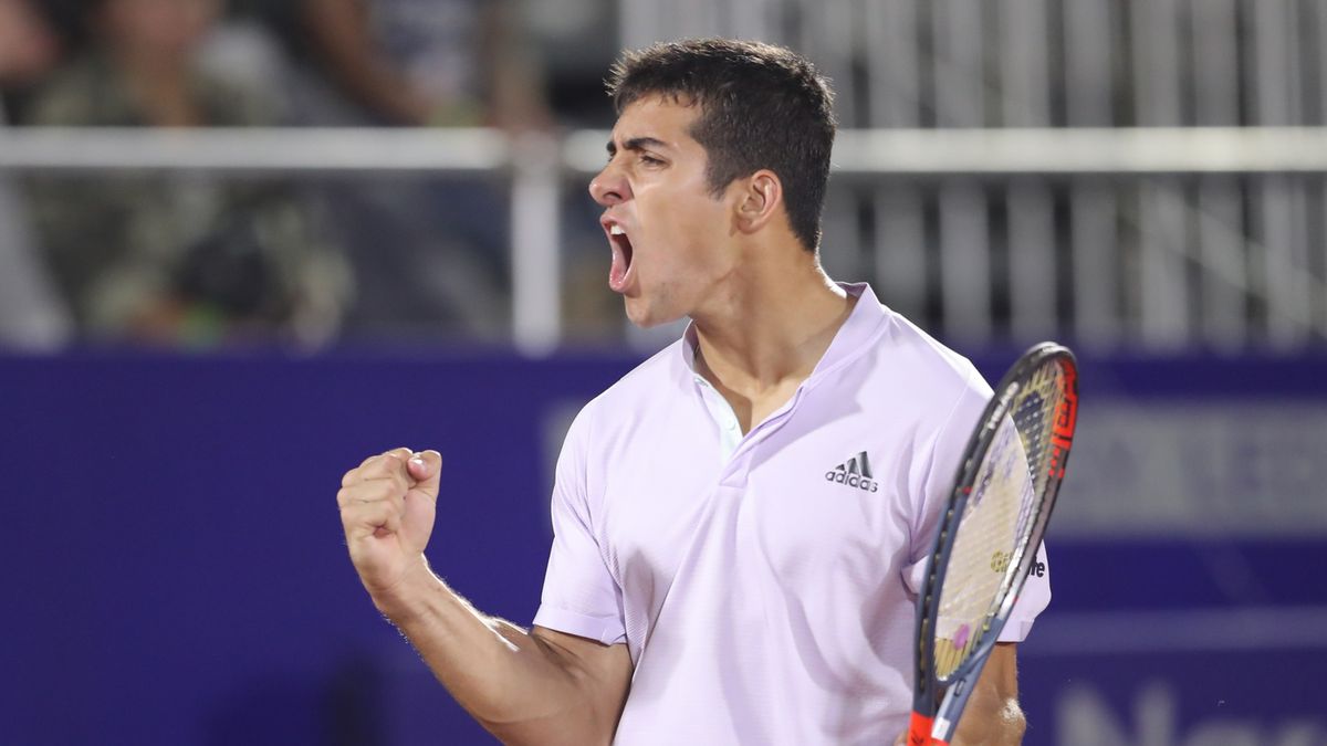 PAP/EPA / NICO AGUILERA / Na zdjęciu: Cristian Garin