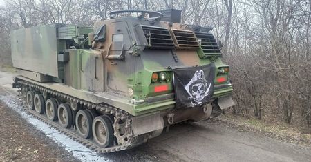Francuska LRU M270 w Ukrainie. Ten "pirat" rozbija rosyjską armię
