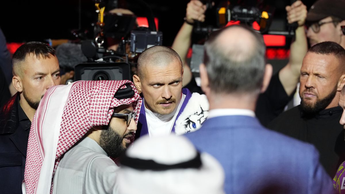 Getty Images / Na zdjęciu: Ołeksandr Usyk i Turki Alalshikh