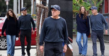 Michael Douglas wybrał się na zakupy z 19-letnią córką (ZDJĘCIA)