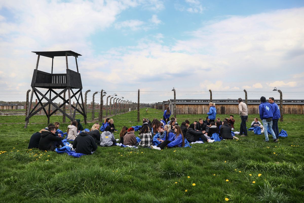 Młodzi Izraelici przyjeżdżali do Polski poznać historię Auschwitz 