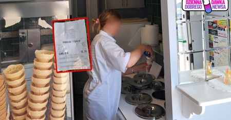8 zł za gałkę lodów w Lublinie. Gdy ją zobaczył, wyciągnął telefon