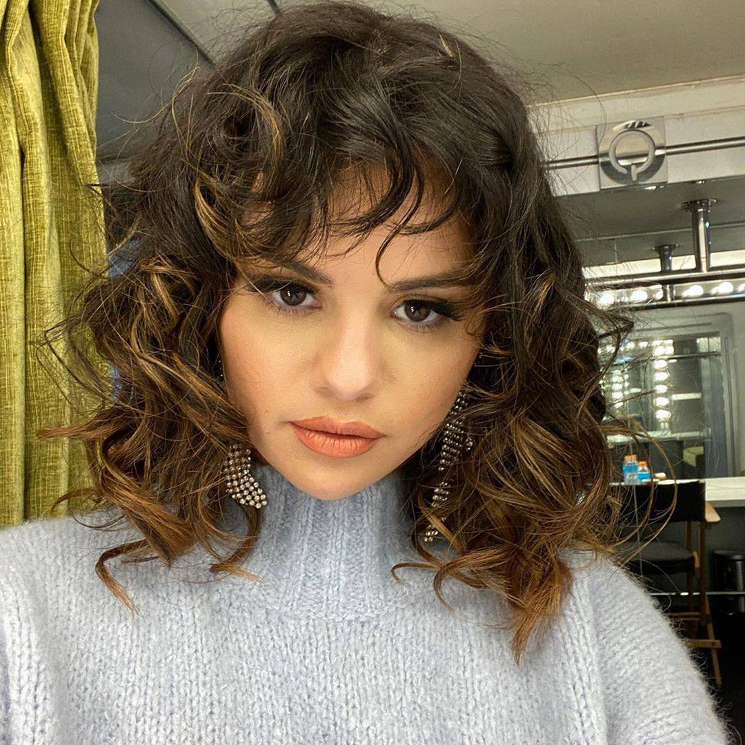 Selena Gomez w nowej fryzurze, Instagram