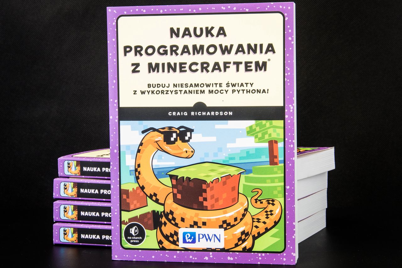 „Nauka programowania z Minecraftem” już w sklepach. Możesz zdobyć ją za darmo!