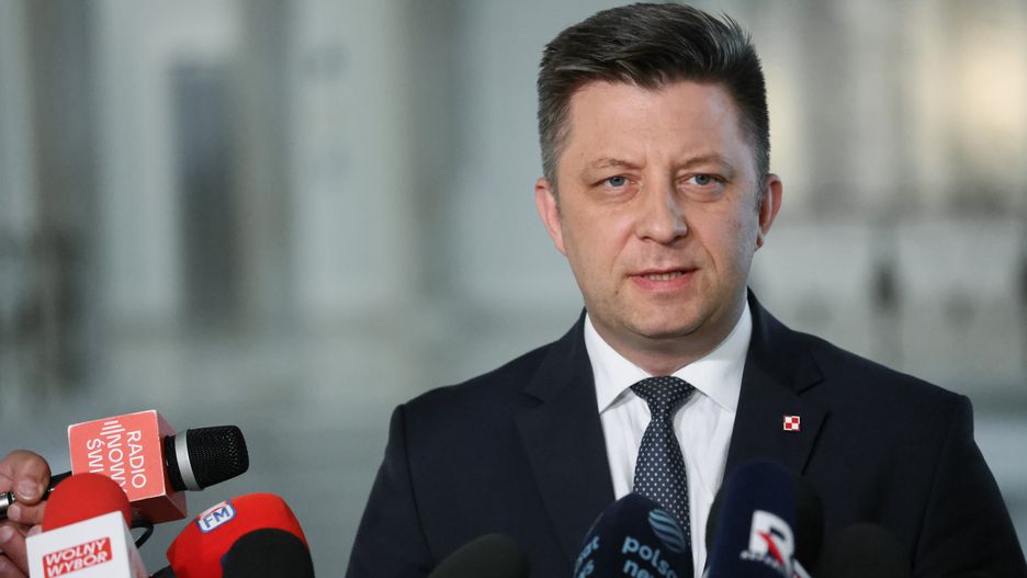 Micha� Dworczyk
Warszawa, 19.08.2024. Europose� PiS Micha� Dworczyk  podczas konferencji prasowej w Sejmie w Warszawie, 19 bm. (ad) PAP/Leszek Szyma�ski
Leszek Szyma�ski
konferencja prasowa, PiS, polityka, Sejm
