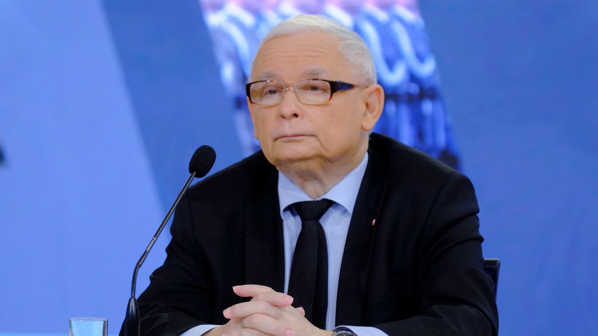 Kaczyński spieszył się do kościoła 