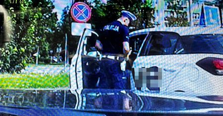 Po alkoholu zdawał egzamin na prawo jazdy. Policjanci od razu się zorientowali