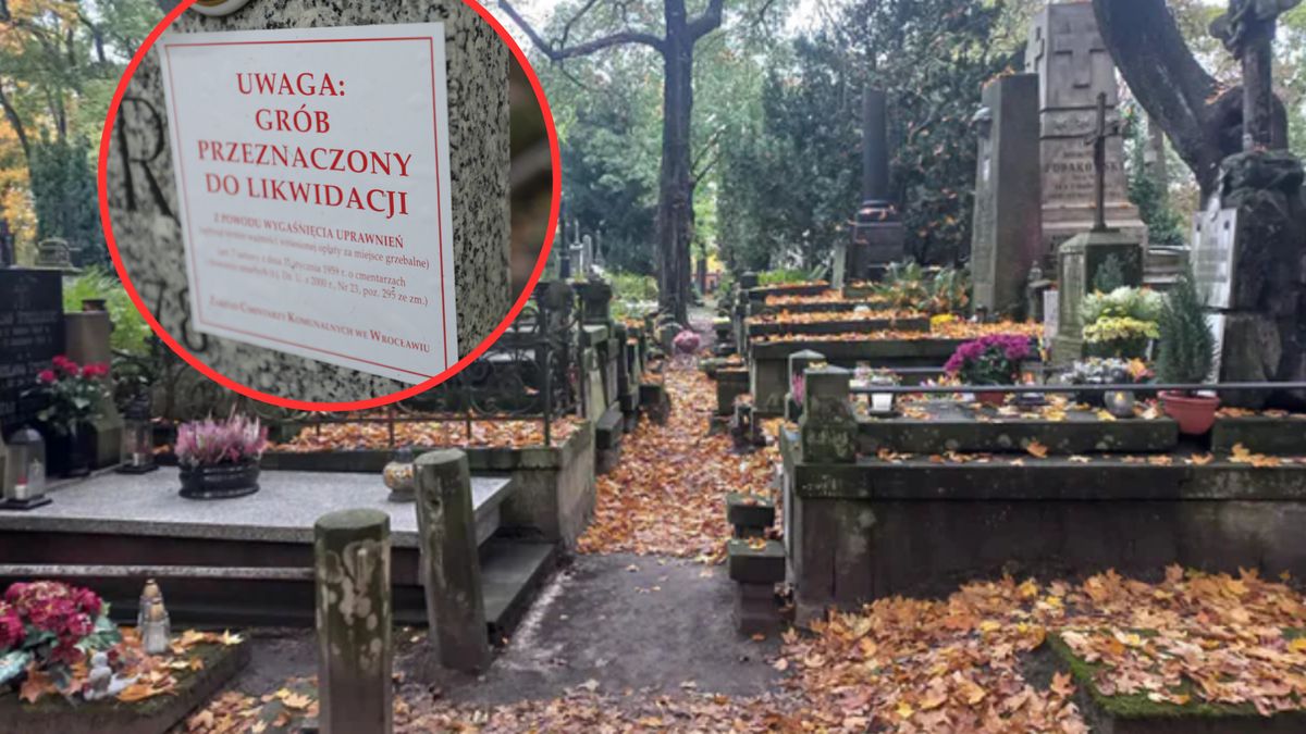 W niektórych miejscach, np. na Starych Powązkach, groby nie podlegają likwidacji