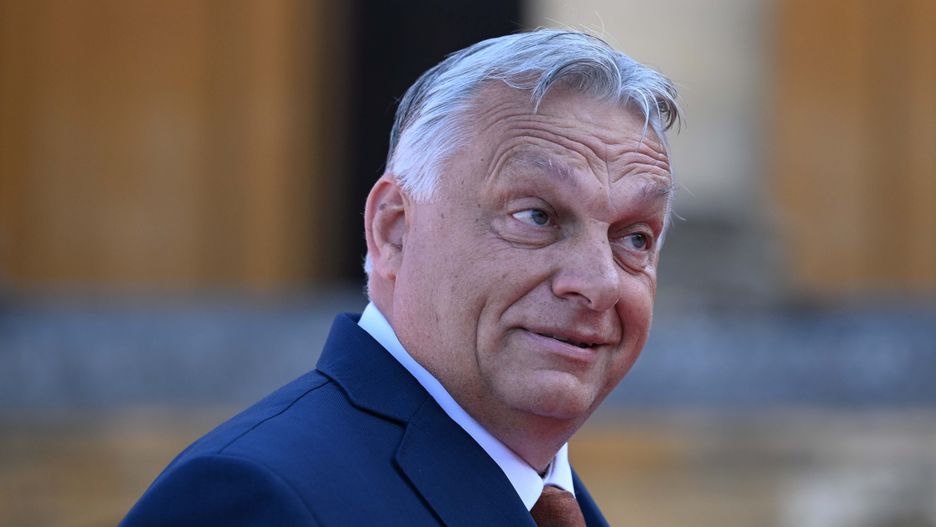 WOODSTOCK, UNITED KINGDOM - JULY 18: Hungarian Prime Minister Viktor Orban attends the European Political Community (EPC) summit at the Blenheim Palace in Woodstock, Oxfordshire, United Kingdom on July 18, 2024. The European Political Community commenced its fourth summit in the UK on Thursday, drawing leaders from around 45 European countries to Blenheim Palace. The summit's agenda includes critical discussions on Ukraine, energy, democracy protection and irregular migration. (Photo by Rasid Necati Aslim/Anadolu via Getty Images)