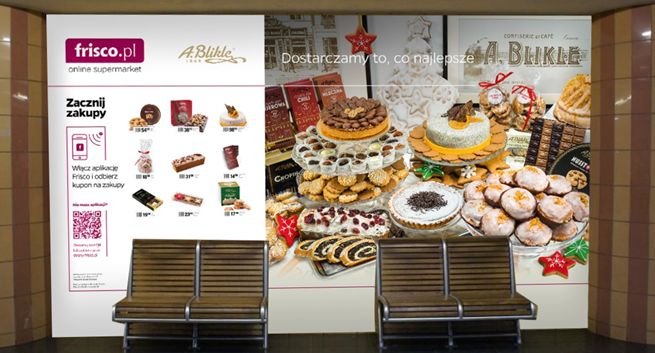 Frisco.pl z beaconami promuje zakupy mobilne w warszawskim metrze