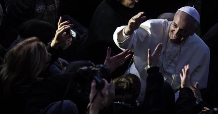 Papież Franciszek: Jesteś szalony, ale to podoba się Bogu