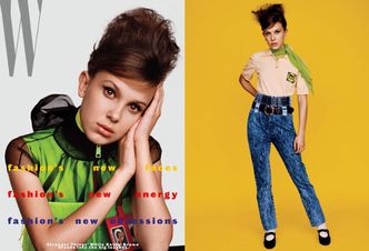 Natapirowana Millie Bobby Brown pozdrawia z nowej okładki