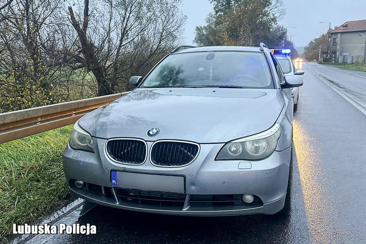 Krosno Odrzańskie: Kierowca BMW miał 3,5 promila. W aucie była jego 7-letnia córka