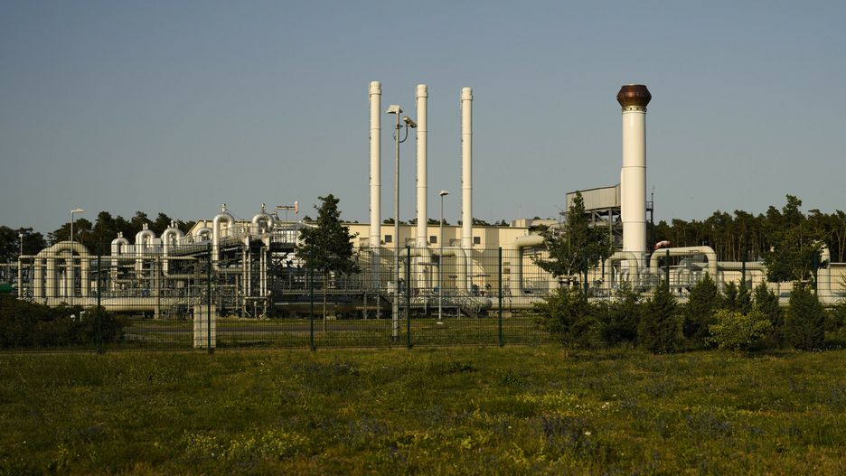 Stacja odbiorcza Nord Stream 1 w Lubminie w Niemczech
