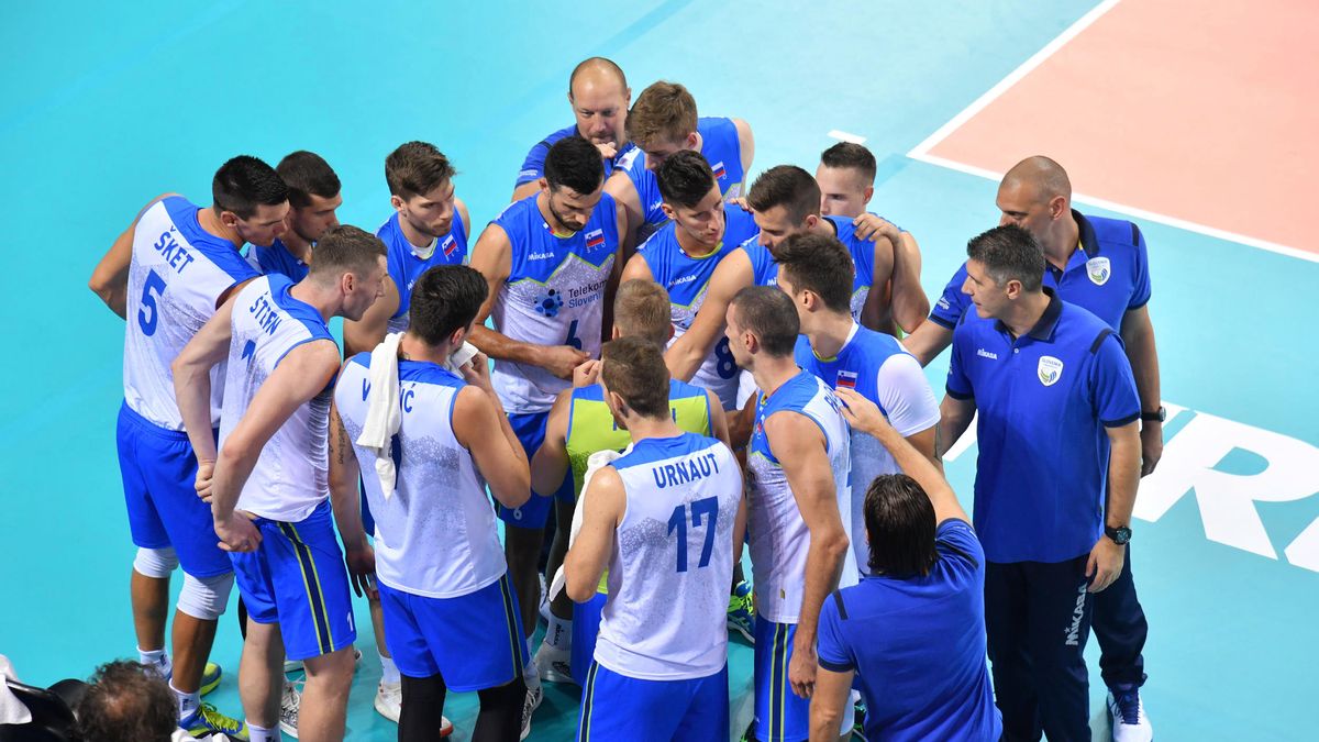 Materiały prasowe / FIVB / Na zdjęciu: reprezentacja Słowenii mężczyzn