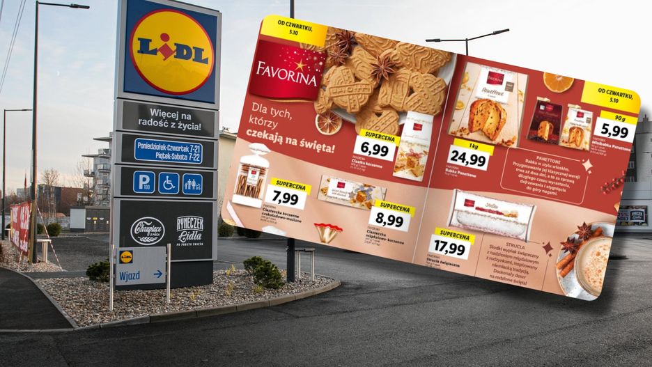 W Lidlu już zakupimy produkty świąteczne