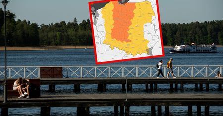 Pomarańczowe ostrzeżenia IMGW. Silny deszcz w części kraju