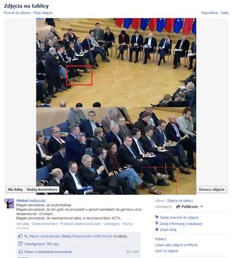 Nie merytoryka, a sandały. Co zapamiętamy z debaty o ACTA?