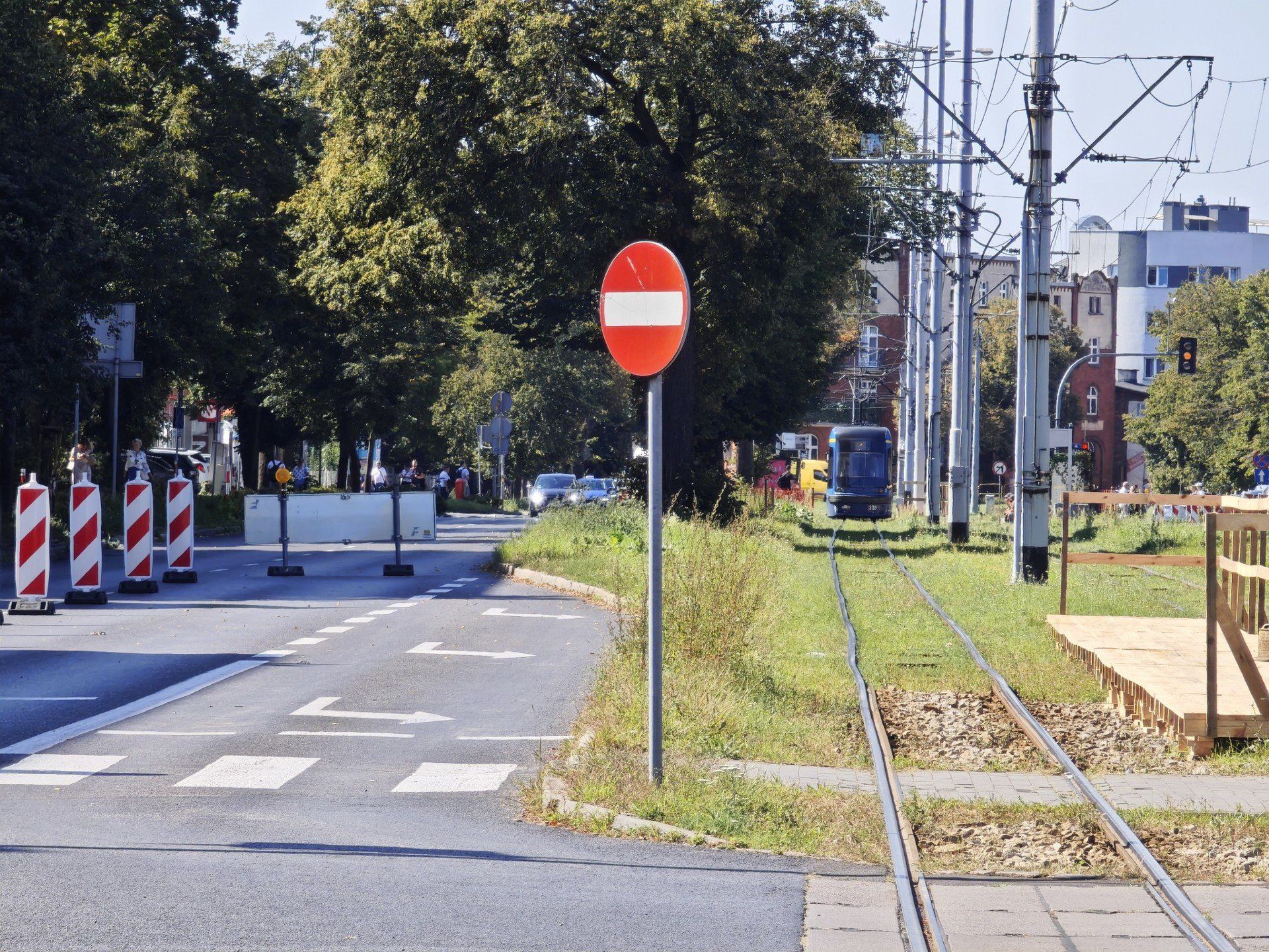 Przebudowa torowiska na ulicy Kościuszki w Toruniu