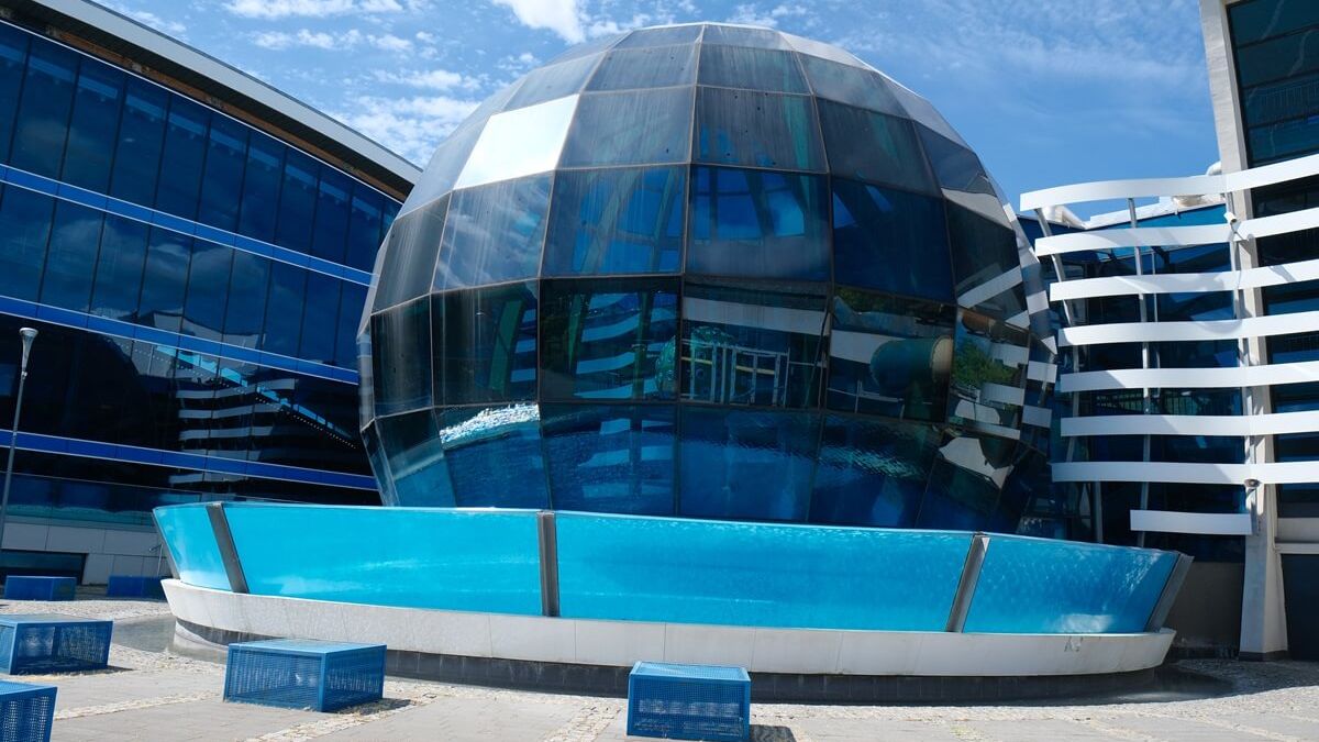 Szklana kula Aqua Lublin