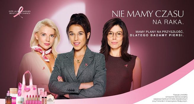 Kubicka, Włodarczyk, Jędrzejczyk, Norowicz w kampanii #CzasPokonacRakaPiersi