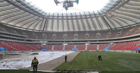 Stadion Narodowy jest gotowy do odwołanego meczu