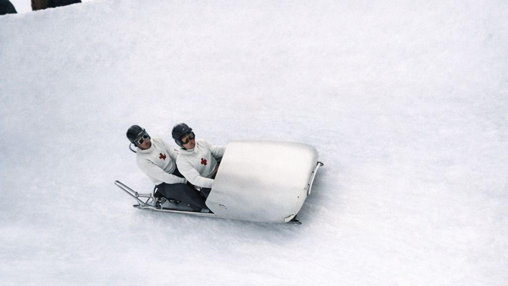 Olimpijską rywalizację bobsleistów w 1948 roku chcieli zdominować gospodarze fot. Swissinfo